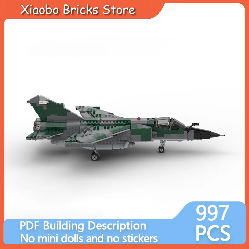 Military Aircraft Model MOC Building Bricks F1 Phantom Fighter Jet Modular Technology Gifts Holiday Assemble Children Toys Suit
Military Aircraft Model MOC Building Bricks F1 Phantom Fighter Jet Modular Technology Gifts Holiday Assemble Children Toys Suit