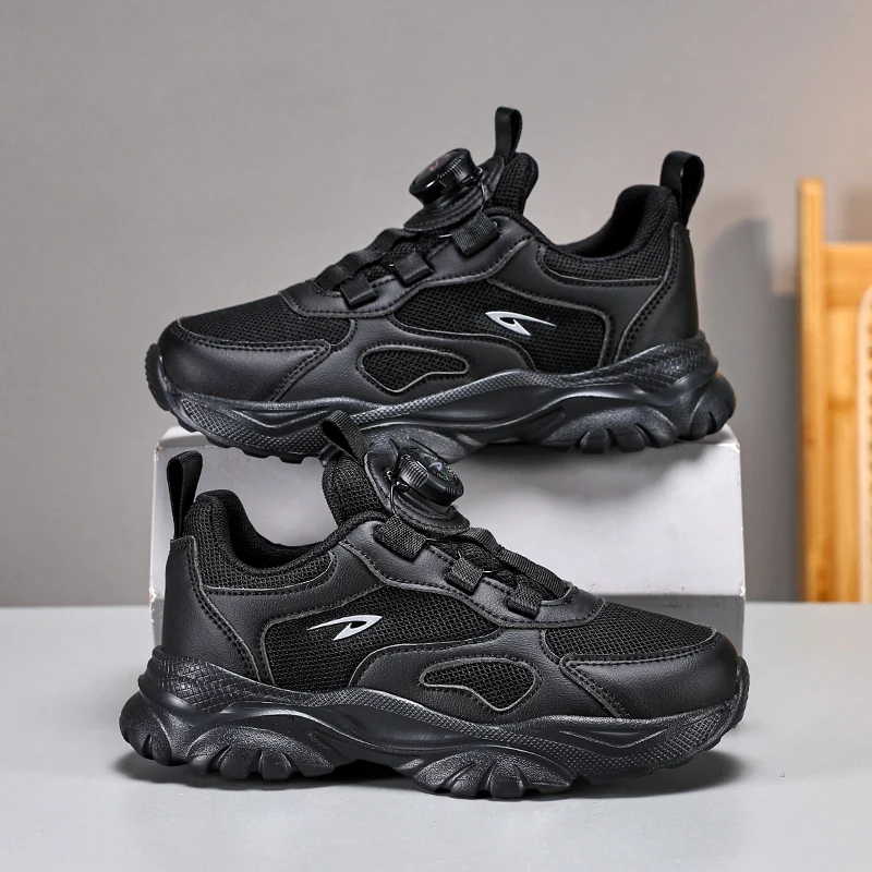 Flexible Boy Sports Shoes Children Sneaker Breathable Mesh Spring Summer Black White Platform Tennis Shoes for Boy
Flexible Boy Sports Shoes Children Sneaker Breathable Mesh Spring Summer Black White Platform Tennis Shoes for Boy