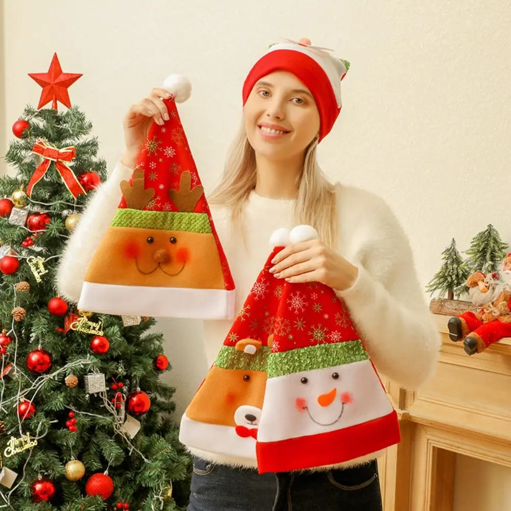 Large Party Beanies Snowman Plush Ball Elk Cartoon Plush Hat Christmas Hat Santa Claus Korean Winter Cap
Large Party Beanies Snowman Plush Ball Elk Cartoon Plush Hat Christmas Hat Santa Claus Korean Winter Cap