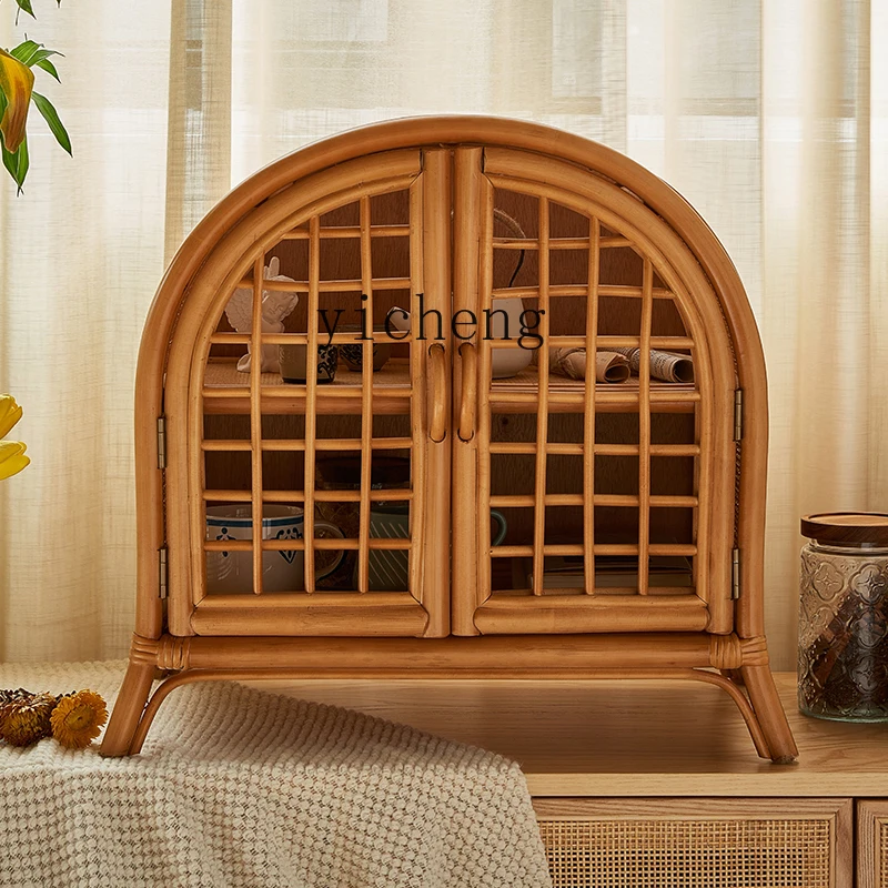 XL retro rattan mini storage household small storage rack medieval tic-tac-toe grid
XL retro rattan mini storage household small storage rack medieval tic-tac-toe grid