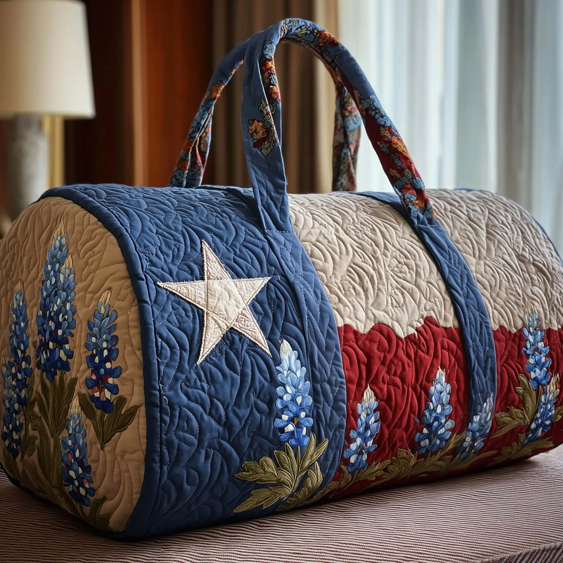 Adjustable Strap Quilted Duffle Bag 3D Quilting Craft Pattern Short-distance Handbag Large Capacity Tote Bags
Adjustable Strap Quilted Duffle Bag 3D Quilting Craft Pattern Short-distance Handbag Large Capacity Tote Bags