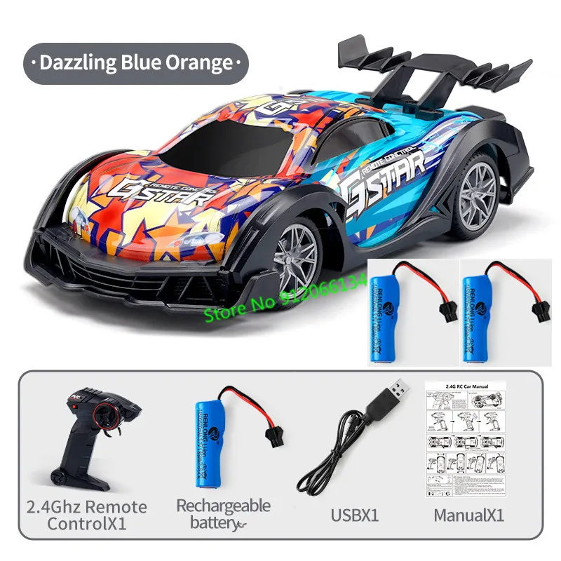 1:18 Championships Electronic Mini RC Racing Car 2.4G High Speed Drift Sports Radio Control Car Toys with Colorful Led Lighting
1:18 Championships Electronic Mini RC Racing Car 2.4G High Speed Drift Sports Radio Control Car Toys with Colorful Led Lighting