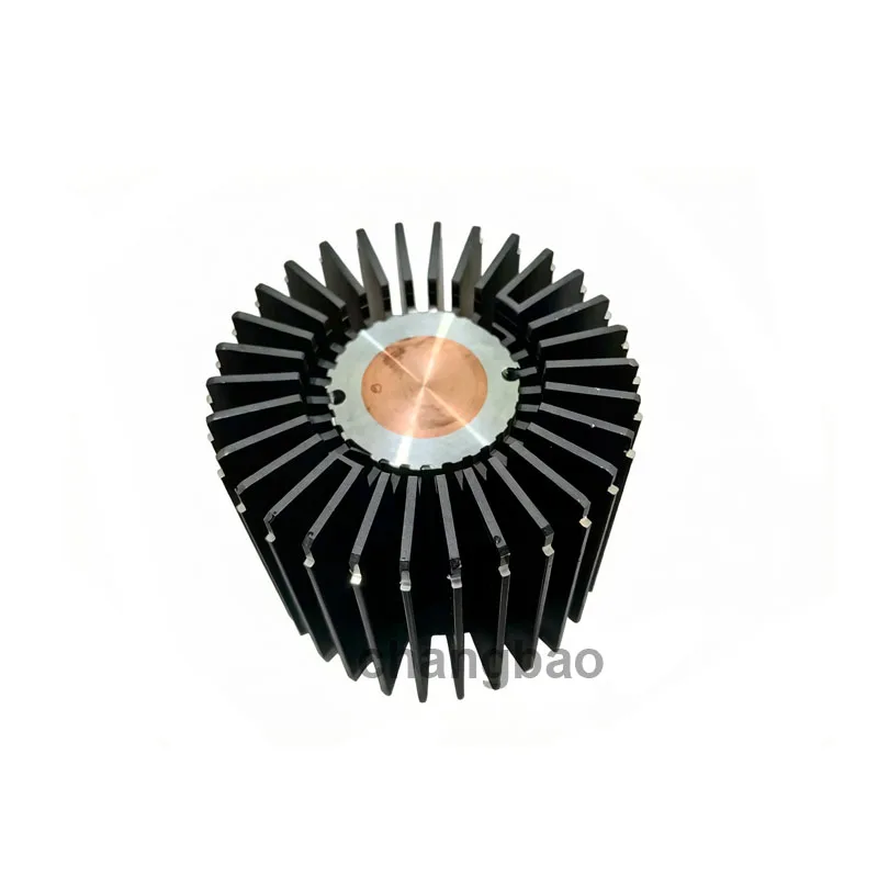 69mm Copper Core Aluminum Heatsink for High-power 100W LED Radiator D69mm* H60mm
69mm Copper Core Aluminum Heatsink for High-power 100W LED Radiator D69mm* H60mm