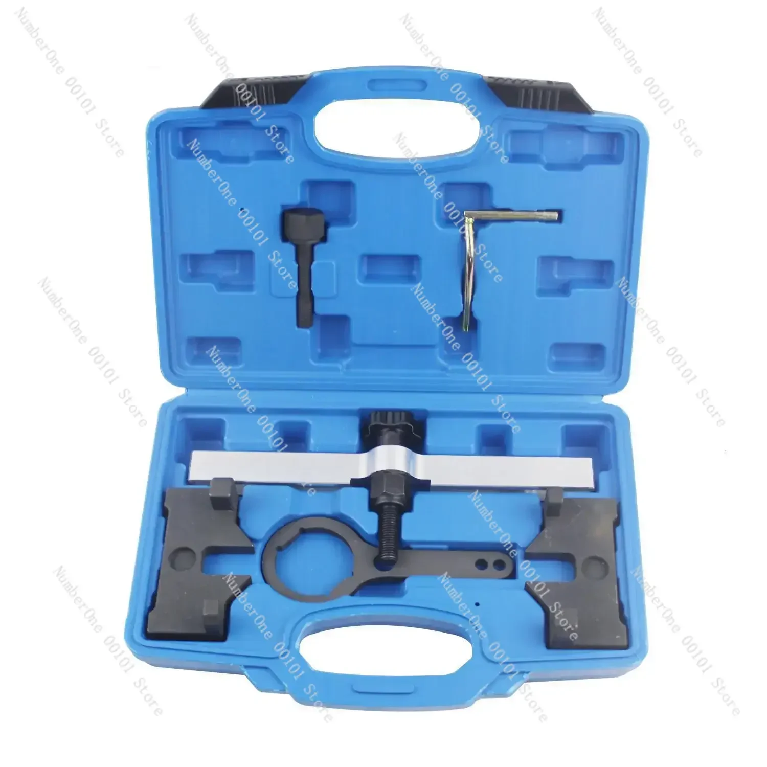 Engine Timing Setting Locking Tool Kit for Vanos, Compatible with X6, X Drive 550i, 750i, 760i, N63 and N74 Engines
Engine Timing Setting Locking Tool Kit for Vanos, Compatible with X6, X Drive 550i, 750i, 760i, N63 and N74 Engines