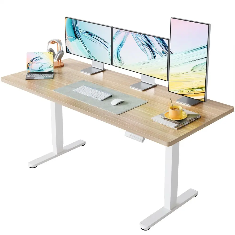 71 x 30 inch Electric Standing Desk Adjustable Height, 4 Memory Height Settings, Sit Stand Up Desk for Home Office amp Computer
71 x 30 inch Electric Standing Desk Adjustable Height, 4 Memory Height Settings, Sit Stand Up Desk for Home Office amp Computer