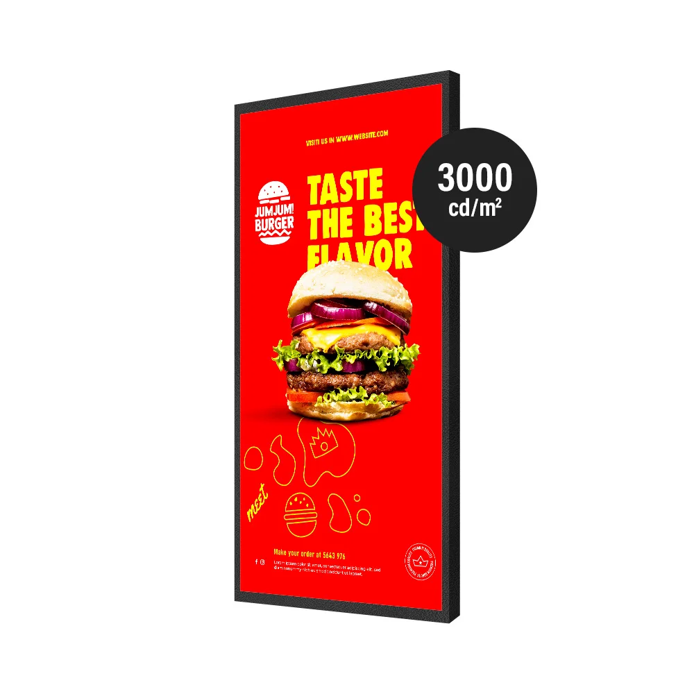 3000nits 43inch High Brightness Digital Signage 4K Ultra HD Outdoor Advertising Monitors For Publics
3000nits 43inch High Brightness Digital Signage 4K Ultra HD Outdoor Advertising Monitors For Publics