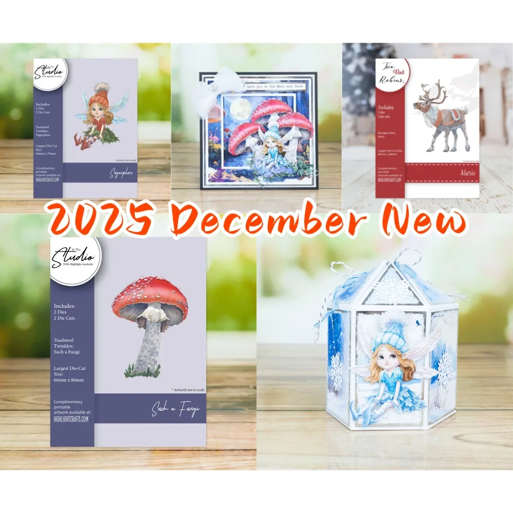 Snowdrop & Mistletoe Sugarplum Die Set Metal Cutting Frame dies 2025 New Templates DIY Scrapbooking Paper Making Crafts Cuts
Snowdrop & Mistletoe Sugarplum Die Set Metal Cutting Frame dies 2025 New Templates DIY Scrapbooking Paper Making Crafts Cuts