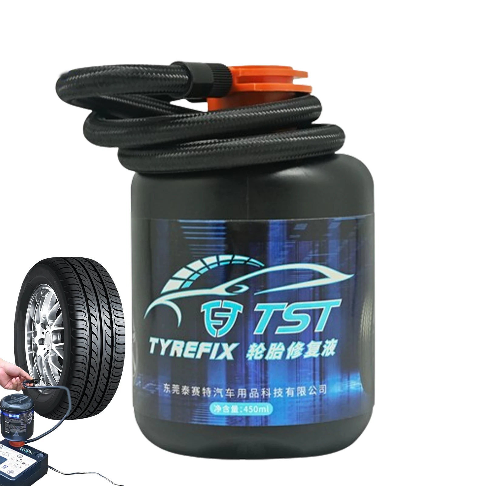Tire Repair Sealant Tire Repair Fluid 450ml Automatic Inflatable Tyre Repair Tools For Car Motocycle Truck Bicycle Bike Vehicle
Tire Repair Sealant Tire Repair Fluid 450ml Automatic Inflatable Tyre Repair Tools For Car Motocycle Truck Bicycle Bike Vehicle