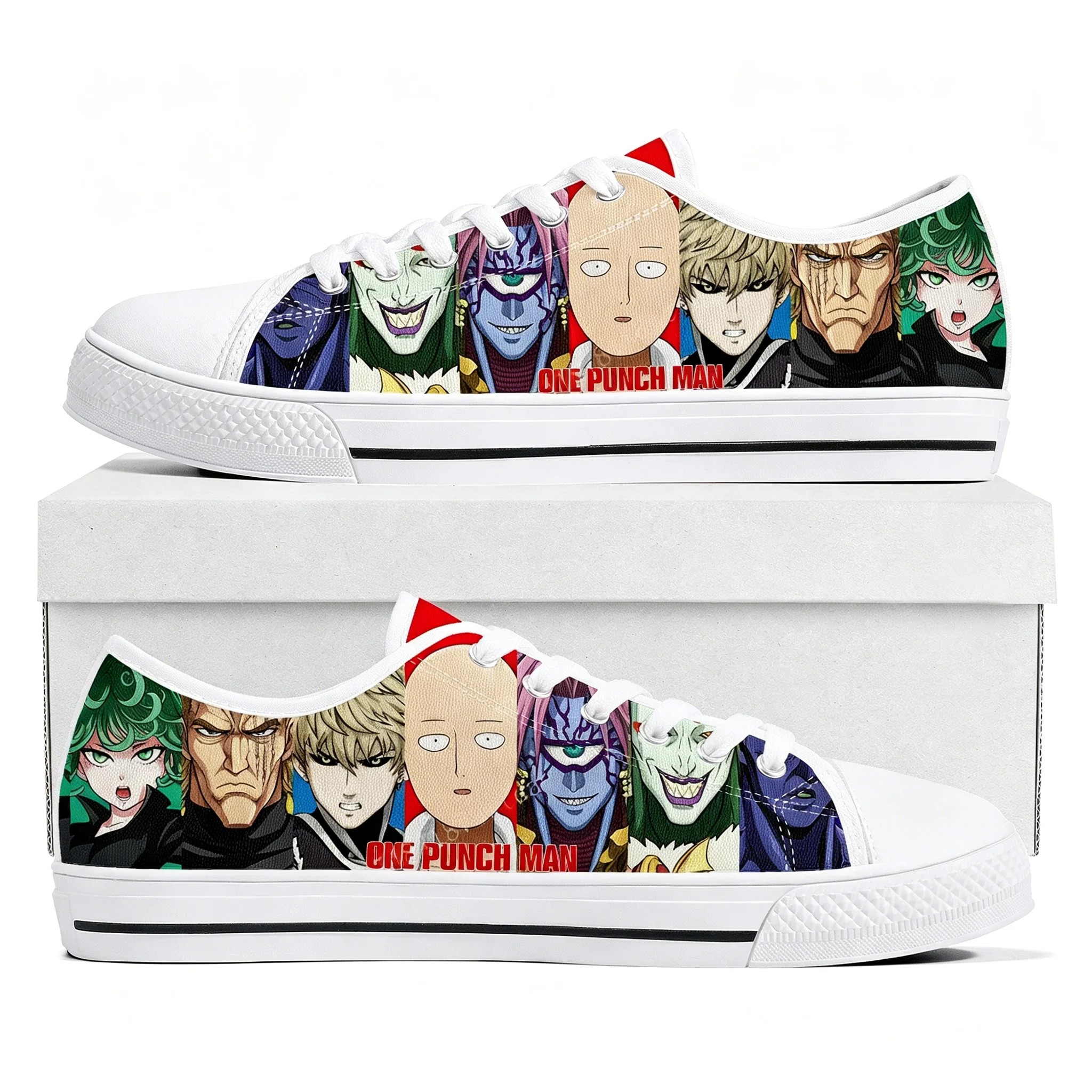 One Punch Man Low Top Sneakers Womens Mens Teenager Saitama High Quality Canvas Sneaker Couple Comics Manga Custom Made Shoes
One Punch Man Low Top Sneakers Womens Mens Teenager Saitama High Quality Canvas Sneaker Couple Comics Manga Custom Made Shoes