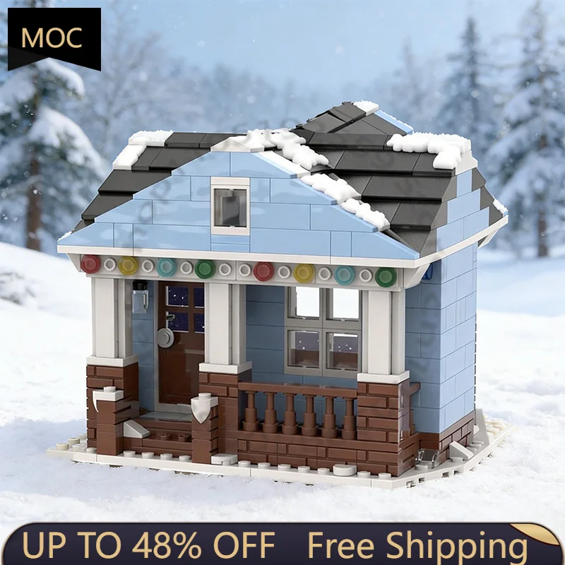 418 PCS City Engineering W17 - Winter Bungalow 4 MOC Customize Modular Building Block Creative Design DIY Boys Holiday Toy Gifts
418 PCS City Engineering W17 - Winter Bungalow 4 MOC Customize Modular Building Block Creative Design DIY Boys Holiday Toy Gifts