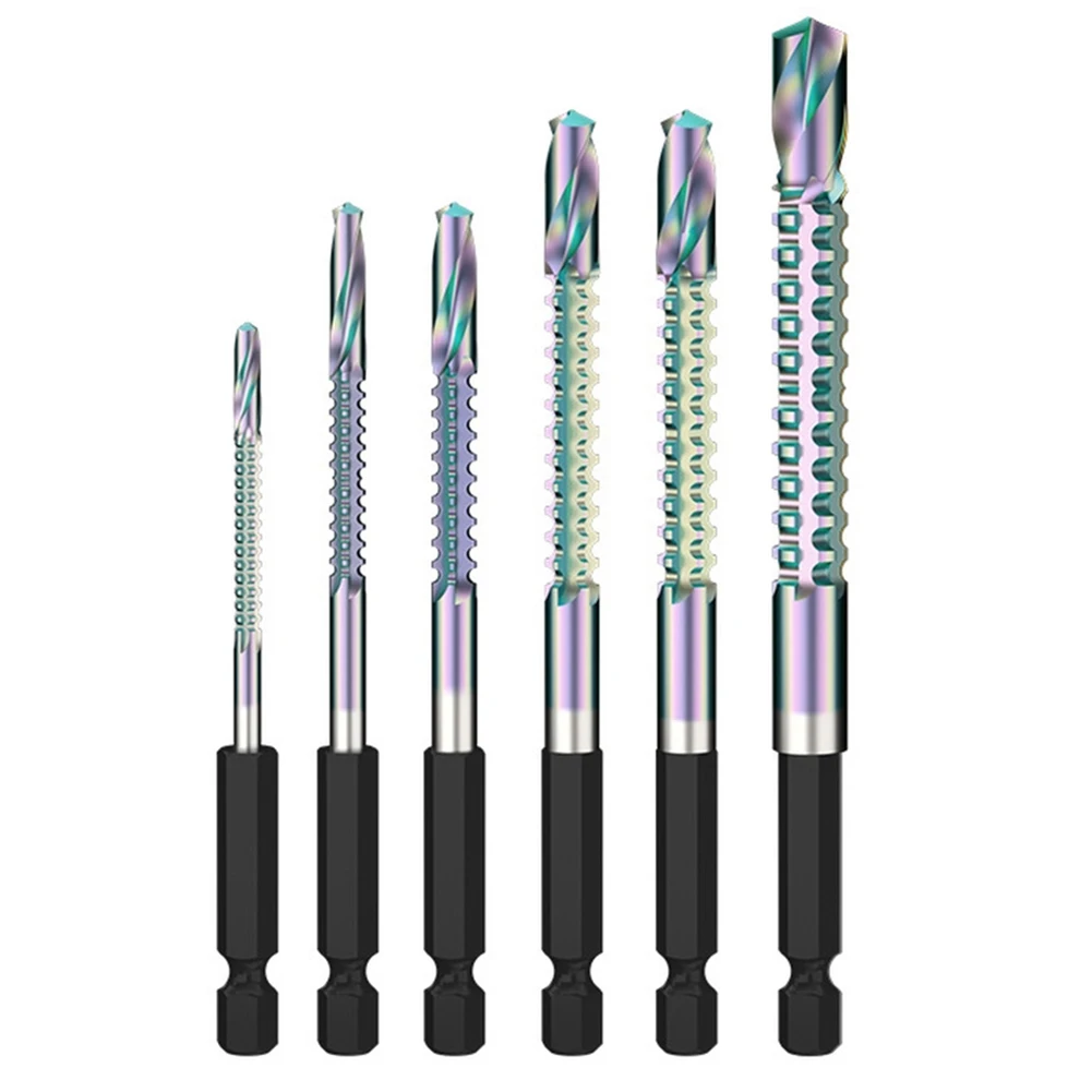 Workshop Projects Titanium Drill Bits Versatile Drill Bit Set Wood Drill Bits Quick Penetration Titanium Coated
Workshop Projects Titanium Drill Bits Versatile Drill Bit Set Wood Drill Bits Quick Penetration Titanium Coated