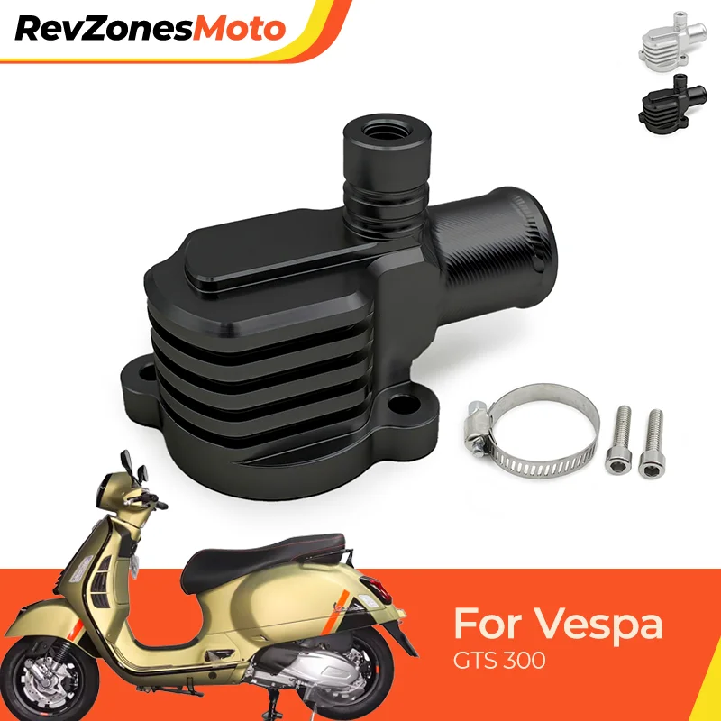For Vespa GTS GTV 300 Thermostat Cover Aluminum Alloy Cooling Part Upgrade Replacement Motorcycle Accessories
For Vespa GTS GTV 300 Thermostat Cover Aluminum Alloy Cooling Part Upgrade Replacement Motorcycle Accessories