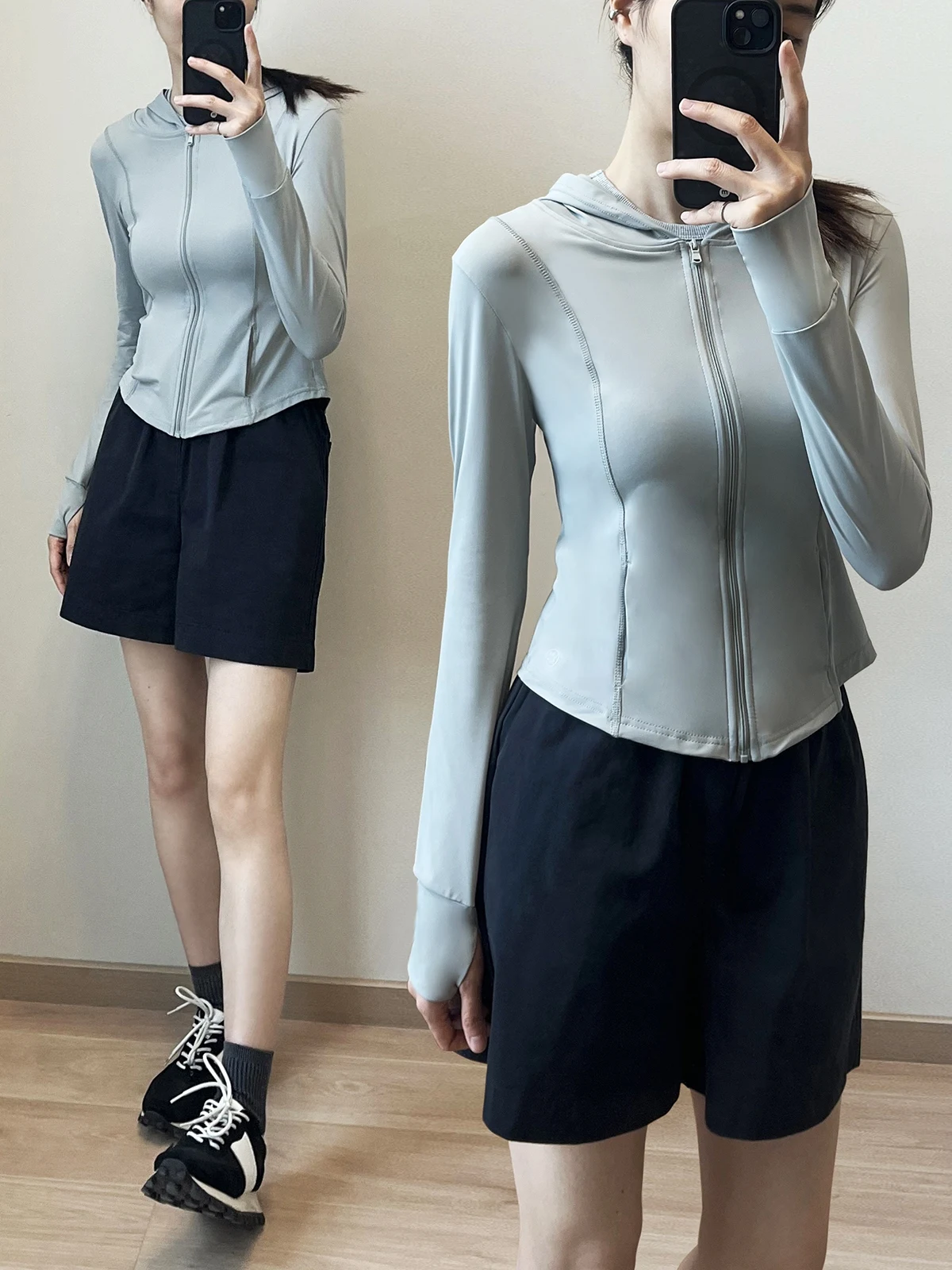 Женская куртка из ледяного шелка с защитой от УФ-излучения, легкая, приталенная, верхняя одежда UPF50+, из нейлоновой ткани, с длинными рукавами, на молнии
Женская куртка из ледяного шелка с защитой от УФ-излучения, легкая, приталенная, верхняя одежда UPF50+, из нейлоновой ткани, с длинными рукавами, на молнии