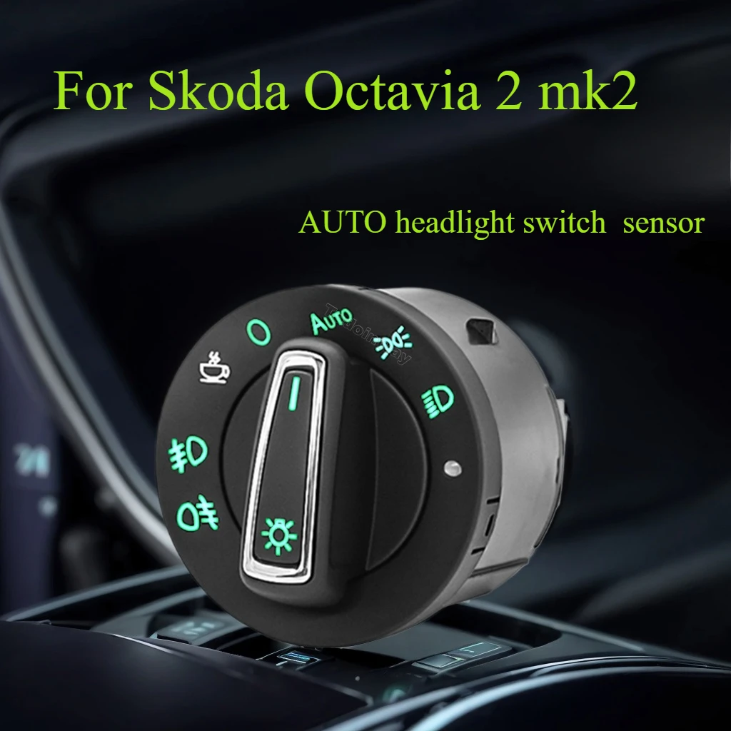 Автомобильная зеленая подсветка, кнопка автоматической фары, управление лучом, ручка противотуманных фар, модуль переключателя для Skoda Octavia mk2 2014, аксессуары
Автомобильная зеленая подсветка, кнопка автоматической фары, управление лучом, ручка противотуманных фар, модуль переключателя для Skoda Octavia mk2 2014, аксессуары