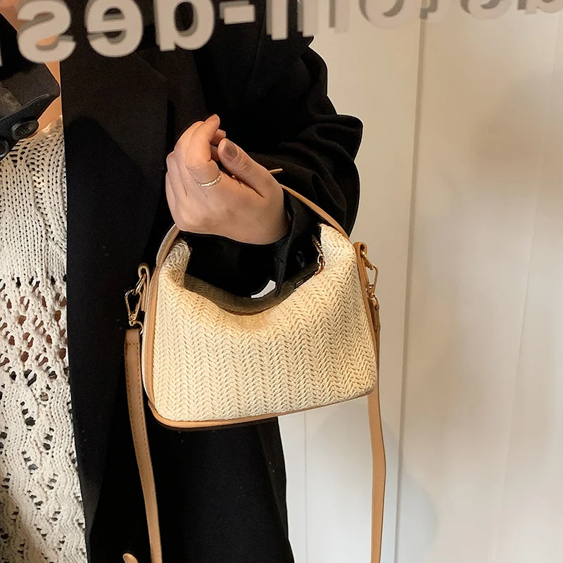 Straw Crossbody Bag For Women Fashion Bohemian Small Knitting Summer Purse And Handbag Ladies Casual Vacation Bucket Beach Bags
Straw Crossbody Bag For Women Fashion Bohemian Small Knitting Summer Purse And Handbag Ladies Casual Vacation Bucket Beach Bags