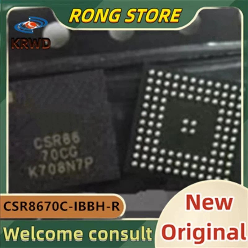 2PCS CSR8670C New and Original Chip IC CSR8670C-IBBH-R CSR8670 VFBGA-112 Wireless Bluetooth audio controller IC
2PCS CSR8670C New and Original Chip IC CSR8670C-IBBH-R CSR8670 VFBGA-112 Wireless Bluetooth audio controller IC