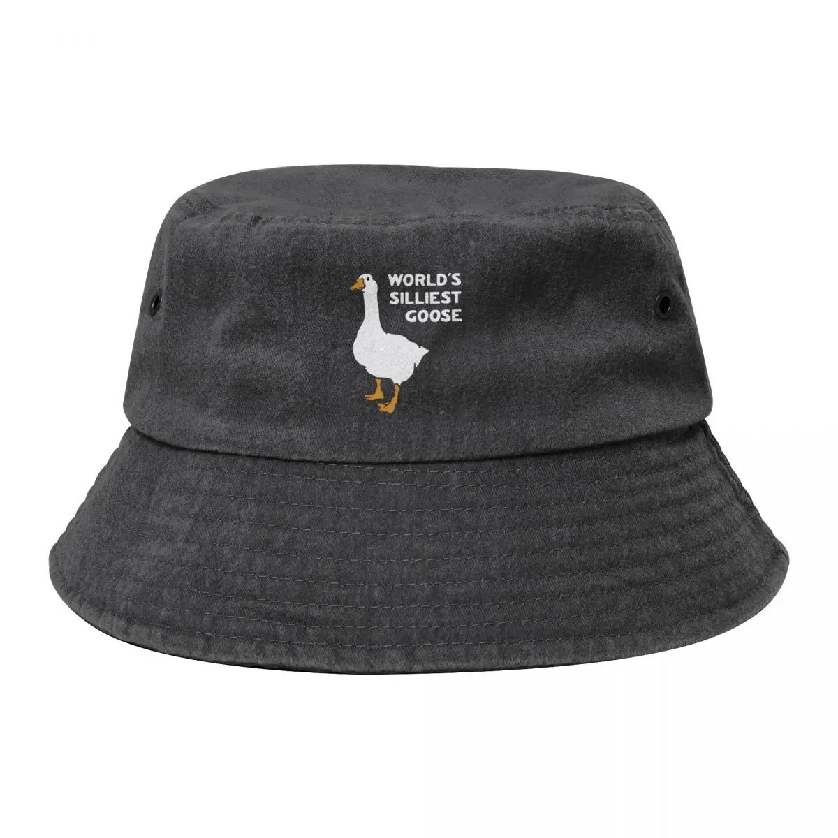 Worlds Silliest goose gods silly goose funny Duck duck goose geese flock honk get the bonk Good for the gander waterf Bucket Hat
Worlds Silliest goose gods silly goose funny Duck duck goose geese flock honk get the bonk Good for the gander waterf Bucket Hat