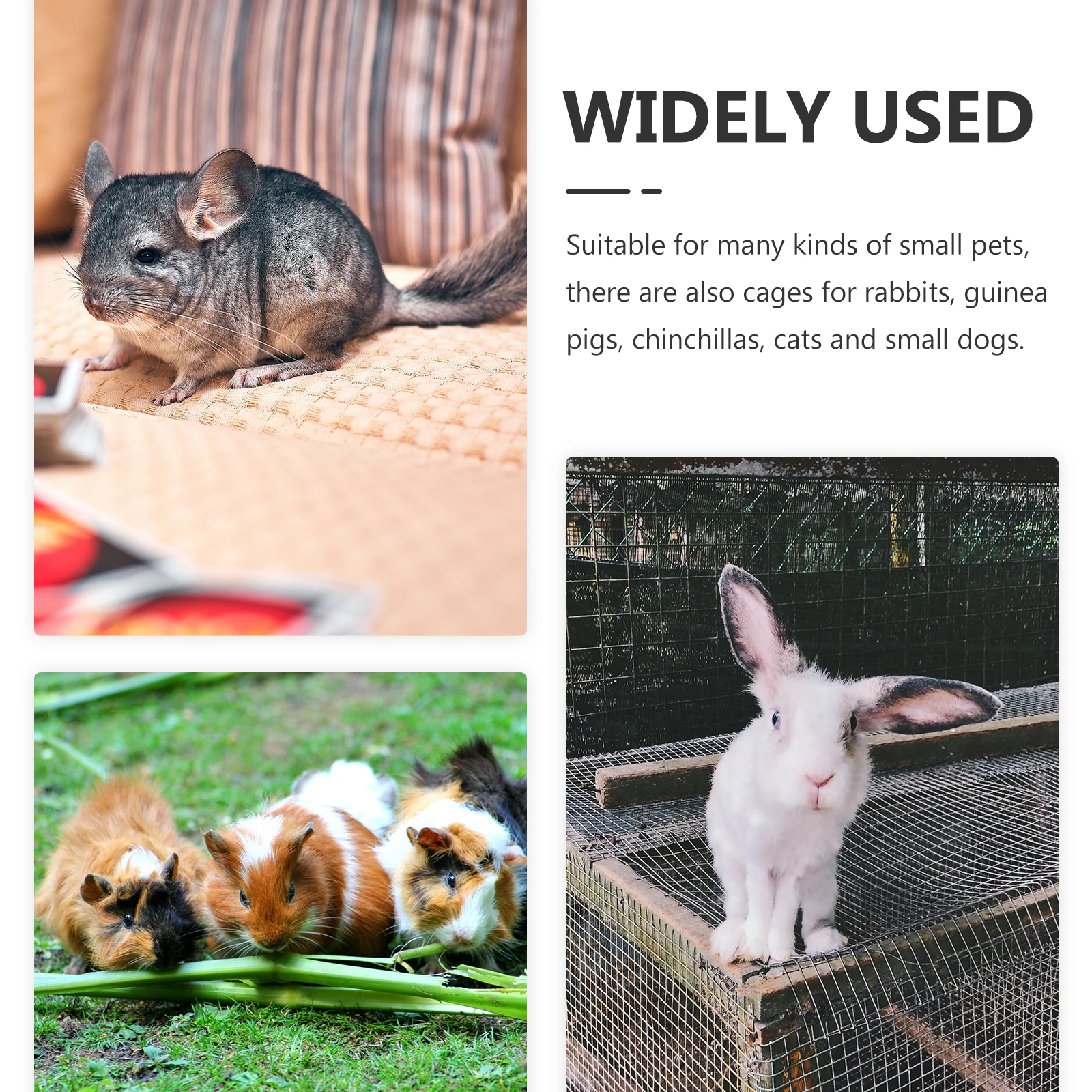 4pcs Rabbit Floor Mat Plastic Strong Durable Cage Accessories Bunny Mats for Small Animals Guinea Pig Reusable Easy Pet
4pcs Rabbit Floor Mat Plastic Strong Durable Cage Accessories Bunny Mats for Small Animals Guinea Pig Reusable Easy Pet