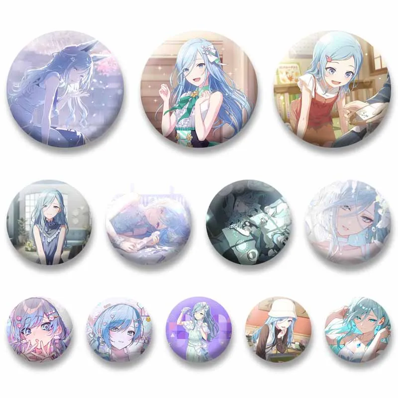 Game Character Hinomori Shizuku Enamel Pins PJSK Cartoon Girl Buttons Brooches Bag Jewelry Accessory Customize Lapel Badge Gifts
Game Character Hinomori Shizuku Enamel Pins PJSK Cartoon Girl Buttons Brooches Bag Jewelry Accessory Customize Lapel Badge Gifts