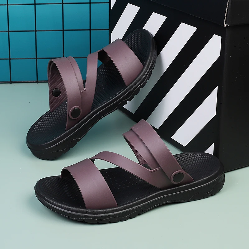YUYIN Sandals Men's Summer New Dual-Purpose Slippers Men's Beach Shoes Sports Non-Slip Outer Sandals Shoes for Men Sandals Men
YUYIN Sandals Men's Summer New Dual-Purpose Slippers Men's Beach Shoes Sports Non-Slip Outer Sandals Shoes for Men Sandals Men