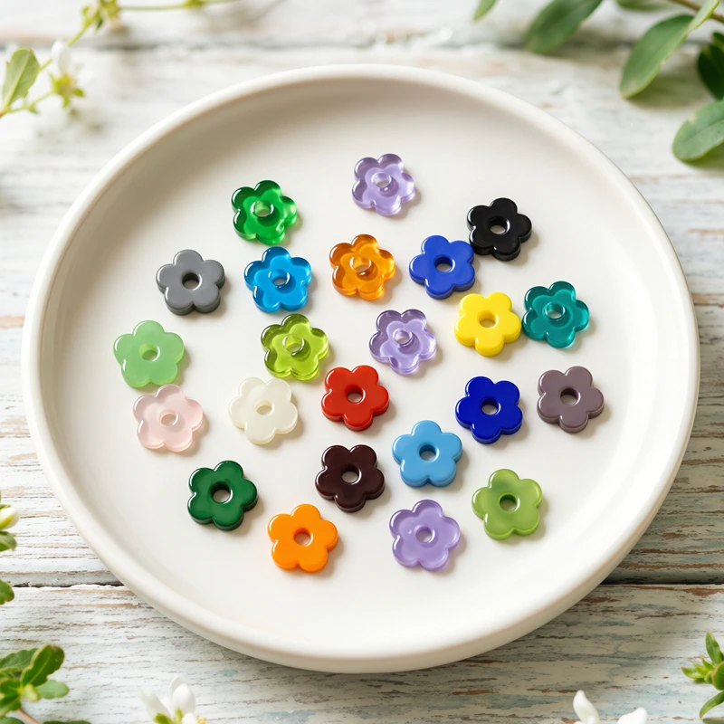 2pcs 16mm Cute Mini Hollow Flower Charm Glass Beads Pendant Ornaments DIY Craft Supplies Perfect Gift for Friends Festival Party
2pcs 16mm Cute Mini Hollow Flower Charm Glass Beads Pendant Ornaments DIY Craft Supplies Perfect Gift for Friends Festival Party