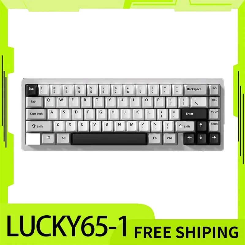 Weikav Lucky65 Mechanical Keyboard Bluetooth Wireless Three Mode Gasket Rgb Aluminum Customized Accessories For Windows/Macos 
Weikav Lucky65 Mechanical Keyboard Bluetooth Wireless Three Mode Gasket Rgb Aluminum Customized Accessories For Windows/Macos