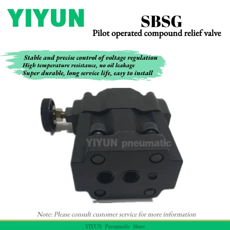 1pc SBSG-03-H SBSG-03-1 SBSG-03-2 SBSG-03-3 SBSG-03-C SBSG-03-B Pneumatic Pilot Operated Compound Relief Valve SBSG Series
1pc SBSG-03-H SBSG-03-1 SBSG-03-2 SBSG-03-3 SBSG-03-C SBSG-03-B Pneumatic Pilot Operated Compound Relief Valve SBSG Series