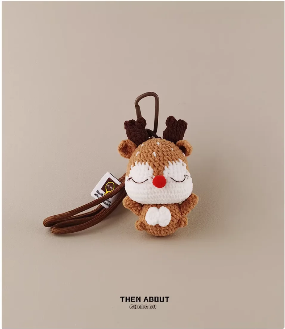 Elk deer bag pendant bag pendant light luxury key chain niche sense of creative gifts.
Elk deer bag pendant bag pendant light luxury key chain niche sense of creative gifts.