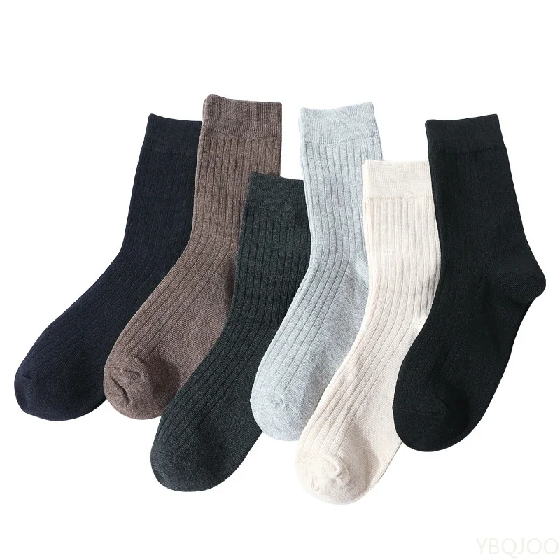 6 pairs of men's mid length socks autumn winter solid color cotton socks autumn men's sweat absorbing odor proof long socks
6 pairs of men's mid length socks autumn winter solid color cotton socks autumn men's sweat absorbing odor proof long socks