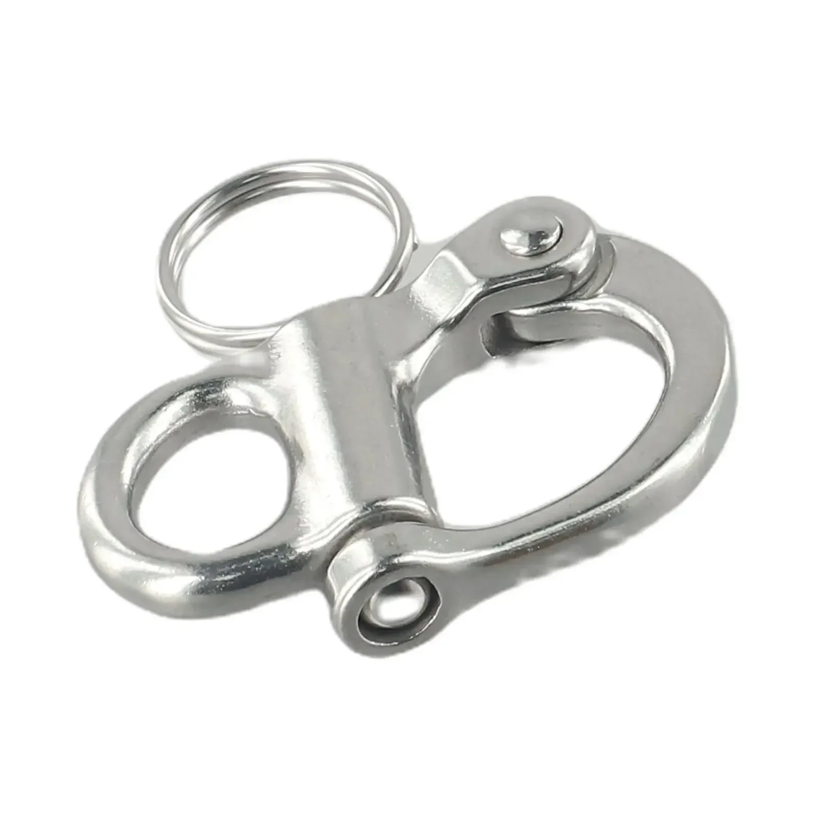 Stainless Quick Release Boat Anchor Chain Eye Shackle Swivel Hook Snap Marine Self-locking Shackle Navy Buckle 52mm
Stainless Quick Release Boat Anchor Chain Eye Shackle Swivel Hook Snap Marine Self-locking Shackle Navy Buckle 52mm