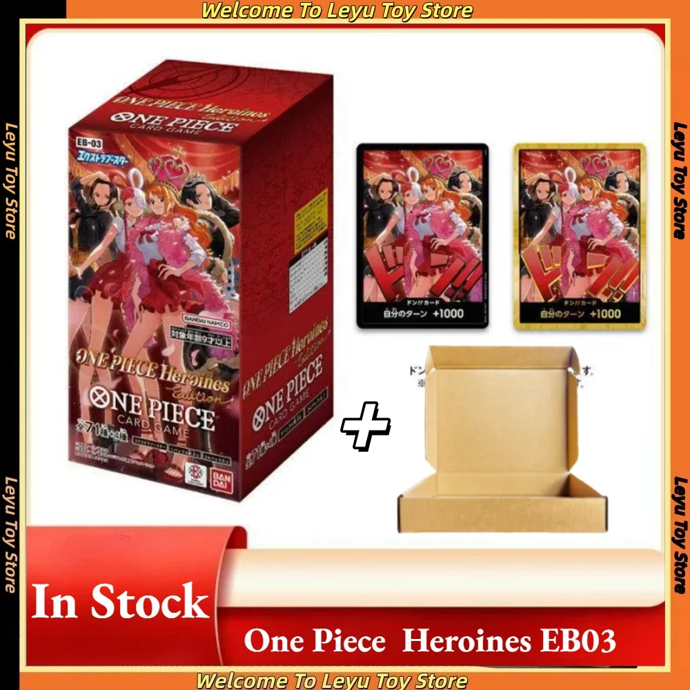 One Piece TCG Tranding Card EB03 Heroines Edition Booster Box Japanese Sealed Full Set Card Game Card Box Collectible Toy Gifts
One Piece TCG Tranding Card EB03 Heroines Edition Booster Box Japanese Sealed Full Set Card Game Card Box Collectible Toy Gifts