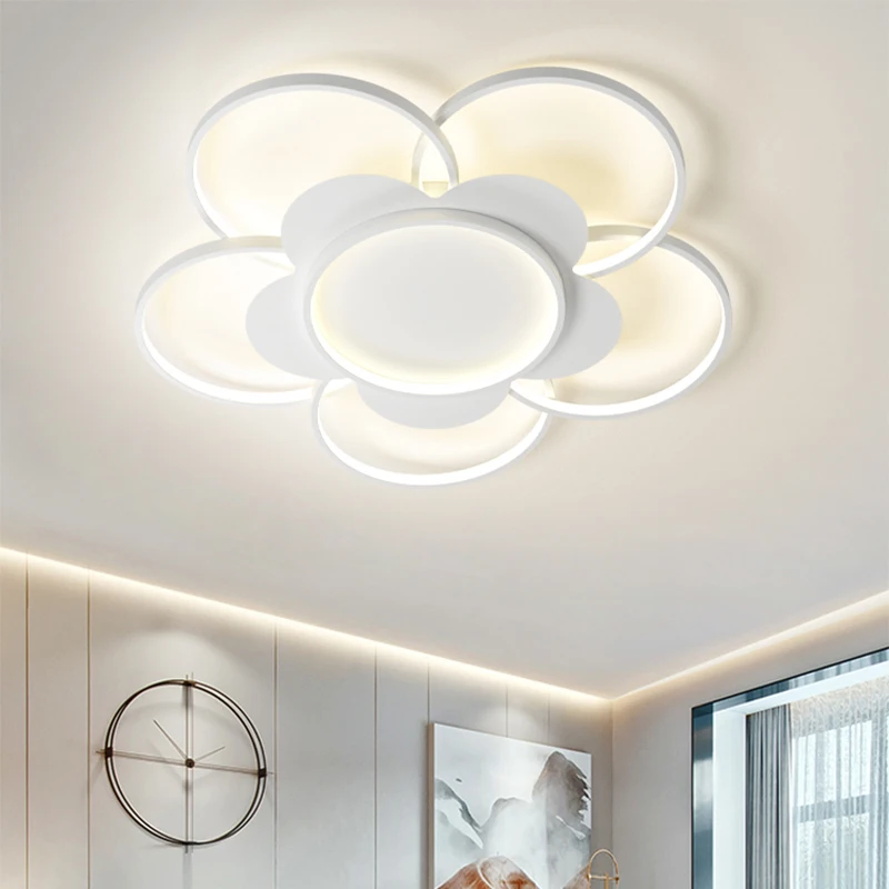 Modern Flower LED Ceiling Lamp Is Used For Dining Room Bedroom Foyer Kitchen White Lamp Remote Control Lamp Decoration
Modern Flower LED Ceiling Lamp Is Used For Dining Room Bedroom Foyer Kitchen White Lamp Remote Control Lamp Decoration
