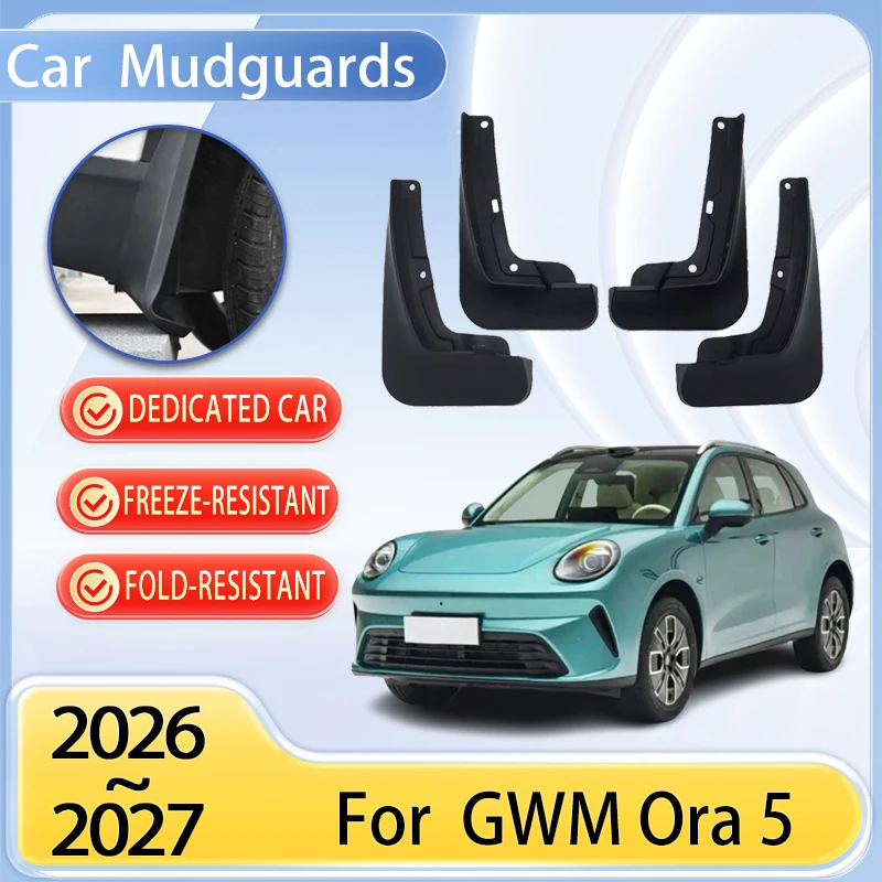 Car Mudguard Parts For GWM Ora 5 Accessories 2026 2027 Mudflap Tool Splash Fenders Flare Cover Flap Guard Auto Mud Protect Tires
Car Mudguard Parts For GWM Ora 5 Accessories 2026 2027 Mudflap Tool Splash Fenders Flare Cover Flap Guard Auto Mud Protect Tires