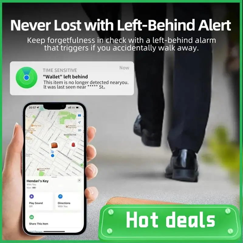 2 шт., беспроводная зарядка, отслеживание местоположения, мини-кошелек, трекер, карта, водонепроницаемый GPS-локатор, работа для Iphone Find My Tracker
2 шт., беспроводная зарядка, отслеживание местоположения, мини-кошелек, трекер, карта, водонепроницаемый GPS-локатор, работа для Iphone Find My Tracker