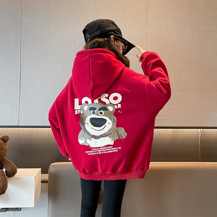 2024 Kids Sweatshirt Girls Winter Thick Warm autumn bear dress Sweatshirts Hooded Teenager plus velvet new year 8 9 10 11 Years
2024 Kids Sweatshirt Girls Winter Thick Warm autumn bear dress Sweatshirts Hooded Teenager plus velvet new year 8 9 10 11 Years