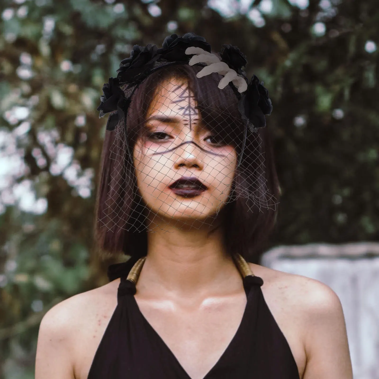 Hand Fake Rose Halloween Headband Lightweight Comfortable Horror Cosplay Hairband Party Halloween Headband 
Hand Fake Rose Halloween Headband Lightweight Comfortable Horror Cosplay Hairband Party Halloween Headband