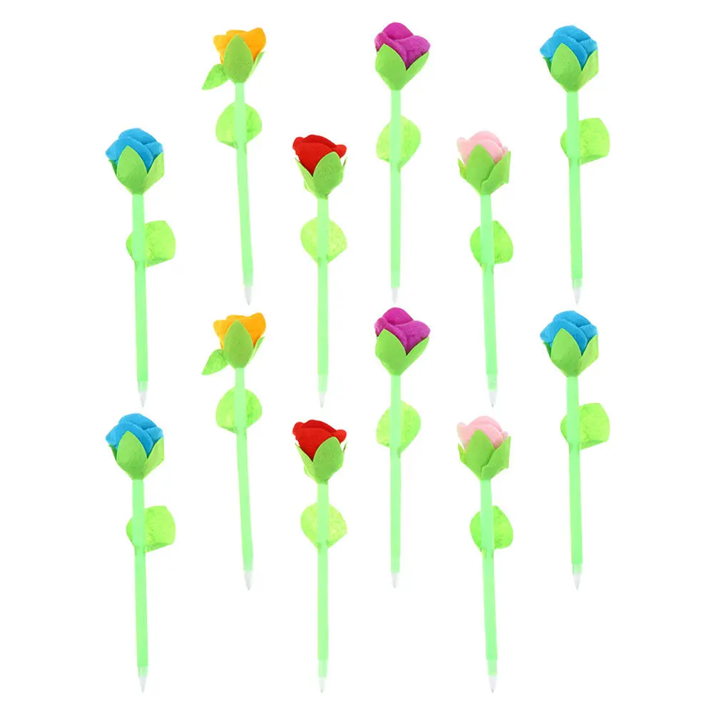 12Pcs Rose Flower Ballpoint Pens Smooth Writing Novelty Office Desk Decor Gift for Students Teachers Colleagues Friends Family
12Pcs Rose Flower Ballpoint Pens Smooth Writing Novelty Office Desk Decor Gift for Students Teachers Colleagues Friends Family