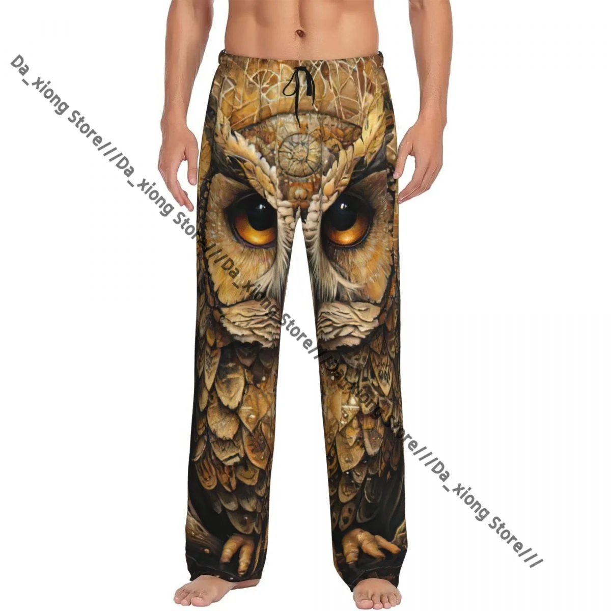 Mens Casual Pajama Long Pant Loose Elastic Waistband Owl Beliefs Print Cozy Sleepwear Home Lounge Pants
Mens Casual Pajama Long Pant Loose Elastic Waistband Owl Beliefs Print Cozy Sleepwear Home Lounge Pants