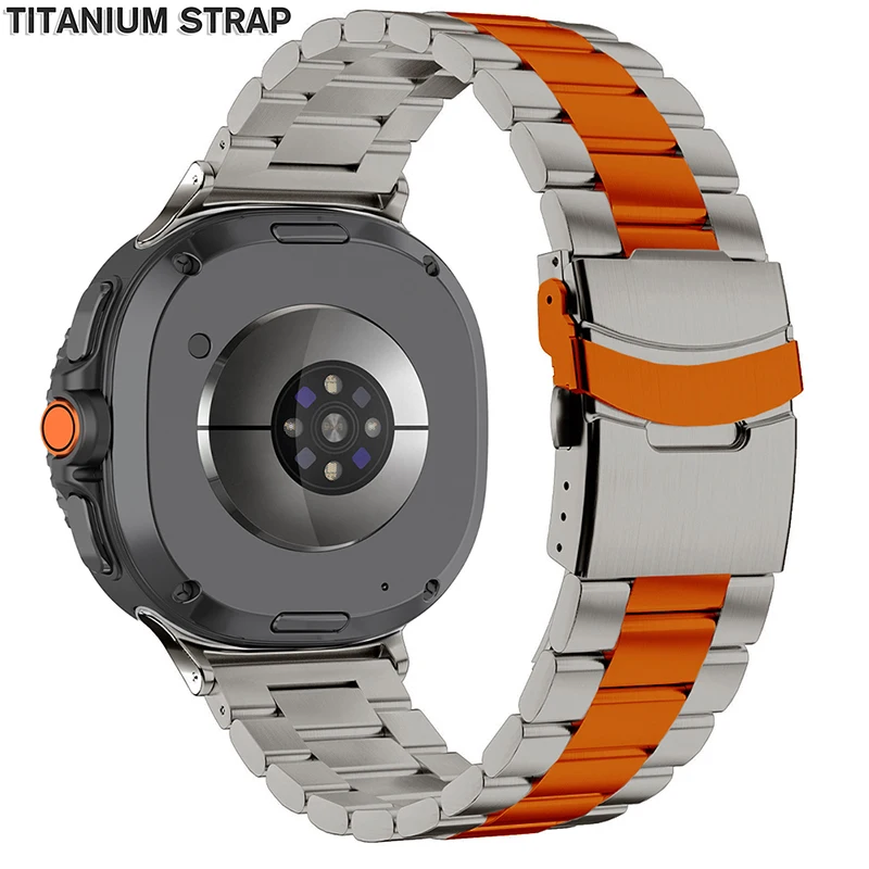 Titanium Metal Band for Samsung Galaxy Watch 8 40mm 44mm 8Classic 46mm Men Band Strap for Galaxy Watch Ultra 2025 47mm Bracelet
Titanium Metal Band for Samsung Galaxy Watch 8 40mm 44mm 8Classic 46mm Men Band Strap for Galaxy Watch Ultra 2025 47mm Bracelet