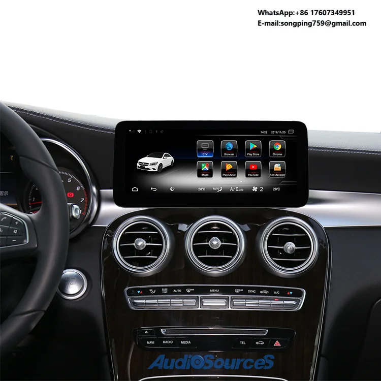 Android Mercedes 12.3/10.25 Inch Car Big IPS Anti-glare Screen From Audiosouces
Android Mercedes 12.3/10.25 Inch Car Big IPS Anti-glare Screen From Audiosouces