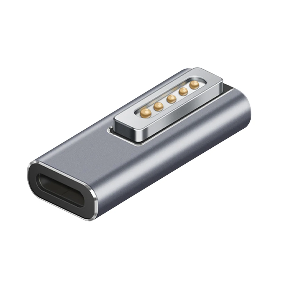 Магнитный адаптер USB C PD, разъем типа C, зарядный преобразователь, разъем адаптера питания, данные для MacBook Air/Pro
Магнитный адаптер USB C PD, разъем типа C, зарядный преобразователь, разъем адаптера питания, данные для MacBook Air/Pro