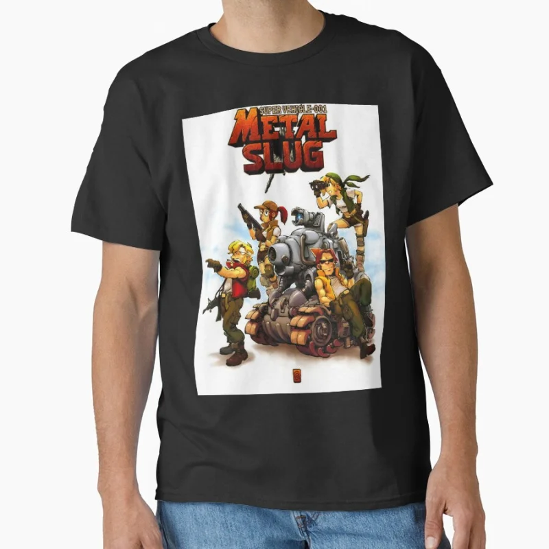 80s videogame Metal Slug Retro Arcade Full Army Shooting War Game gift T shirt for men Large size Tops S-6XL
80s videogame Metal Slug Retro Arcade Full Army Shooting War Game gift T shirt for men Large size Tops S-6XL
