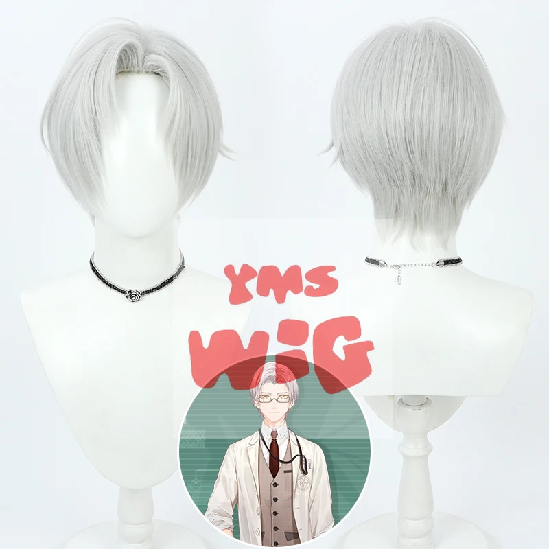 Tears of Themis Vilhelm Richard Cosplay Wig Short Gray Heat Resistant Synthetic Hair Halloween Party Role Play Carnival +Wig Cap
Tears of Themis Vilhelm Richard Cosplay Wig Short Gray Heat Resistant Synthetic Hair Halloween Party Role Play Carnival +Wig Cap