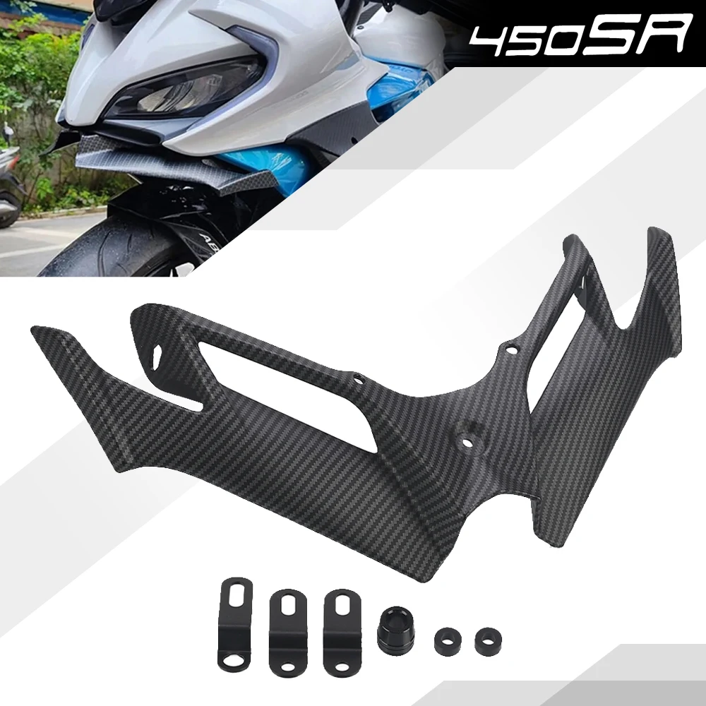 For CFMOTO CF MOTO 450SR 450 SR 450 sr 450SS 450 SS 2022 2023 2024 Motorcycle Front Fairing Aerodynamic Winglets Dynamic Wing
For CFMOTO CF MOTO 450SR 450 SR 450 sr 450SS 450 SS 2022 2023 2024 Motorcycle Front Fairing Aerodynamic Winglets Dynamic Wing