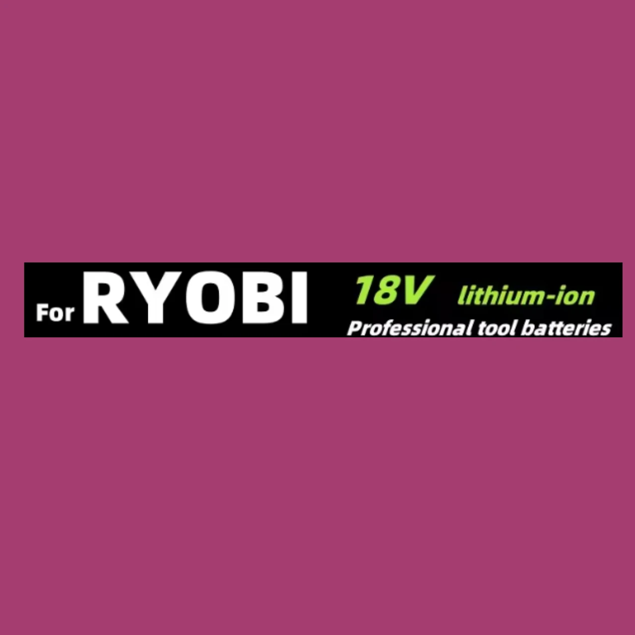 18V One+ RYOBI P108 Original Rechargeable Battery, High Capacity Lithium Cell, Works with P104 P107 RB18L50 RB18L20 Series
18V One+ RYOBI P108 Original Rechargeable Battery, High Capacity Lithium Cell, Works with P104 P107 RB18L50 RB18L20 Series