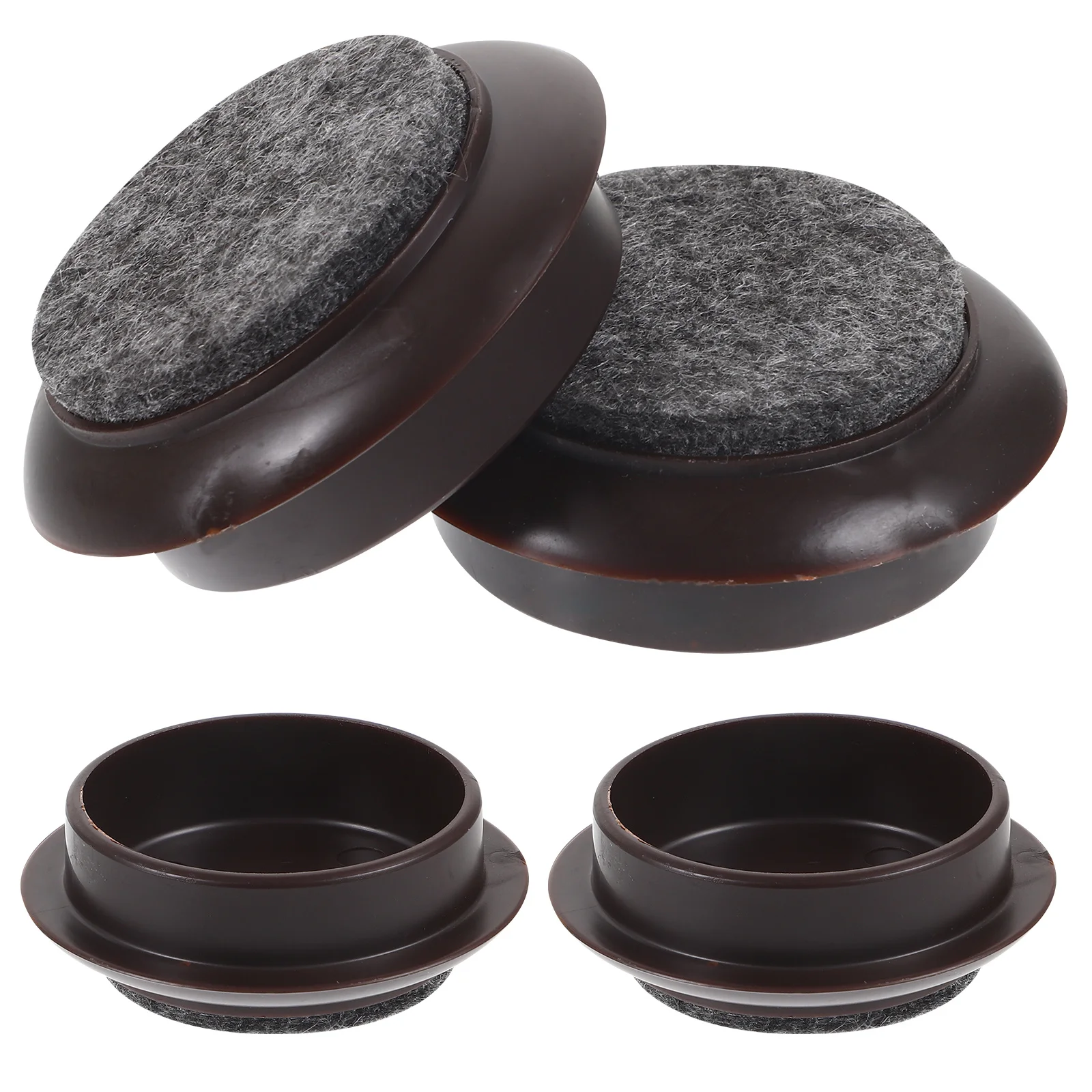 4Pcs Furniture Foot Pads Felt Caster Cups Anti-Scratch Furniture Stops Noise Reduction Floor Protectors for Hardwood Floors 
4Pcs Furniture Foot Pads Felt Caster Cups Anti-Scratch Furniture Stops Noise Reduction Floor Protectors for Hardwood Floors