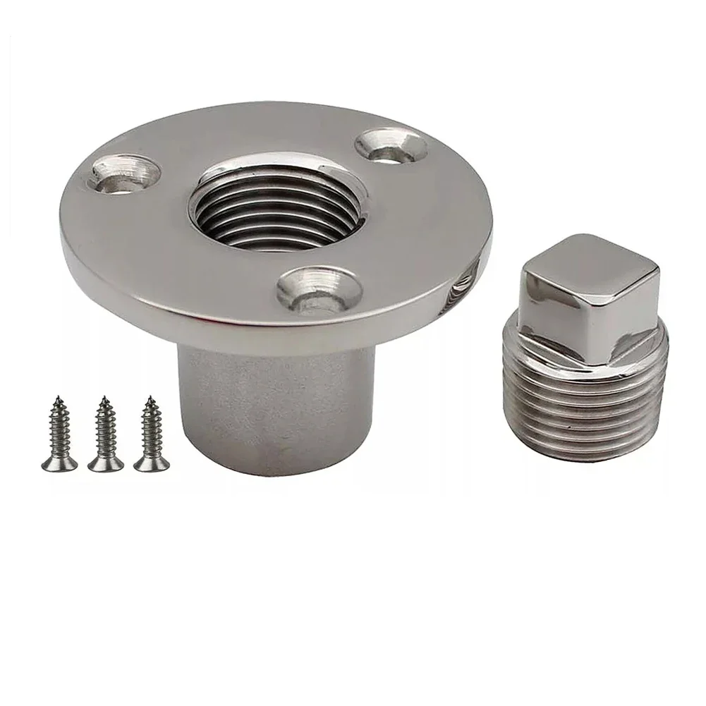 For Boat Garboard Drain Bung Kit with 316 Stainless Steel Screw Type Drain for Secure Sealing on Marine Vessels
For Boat Garboard Drain Bung Kit with 316 Stainless Steel Screw Type Drain for Secure Sealing on Marine Vessels
