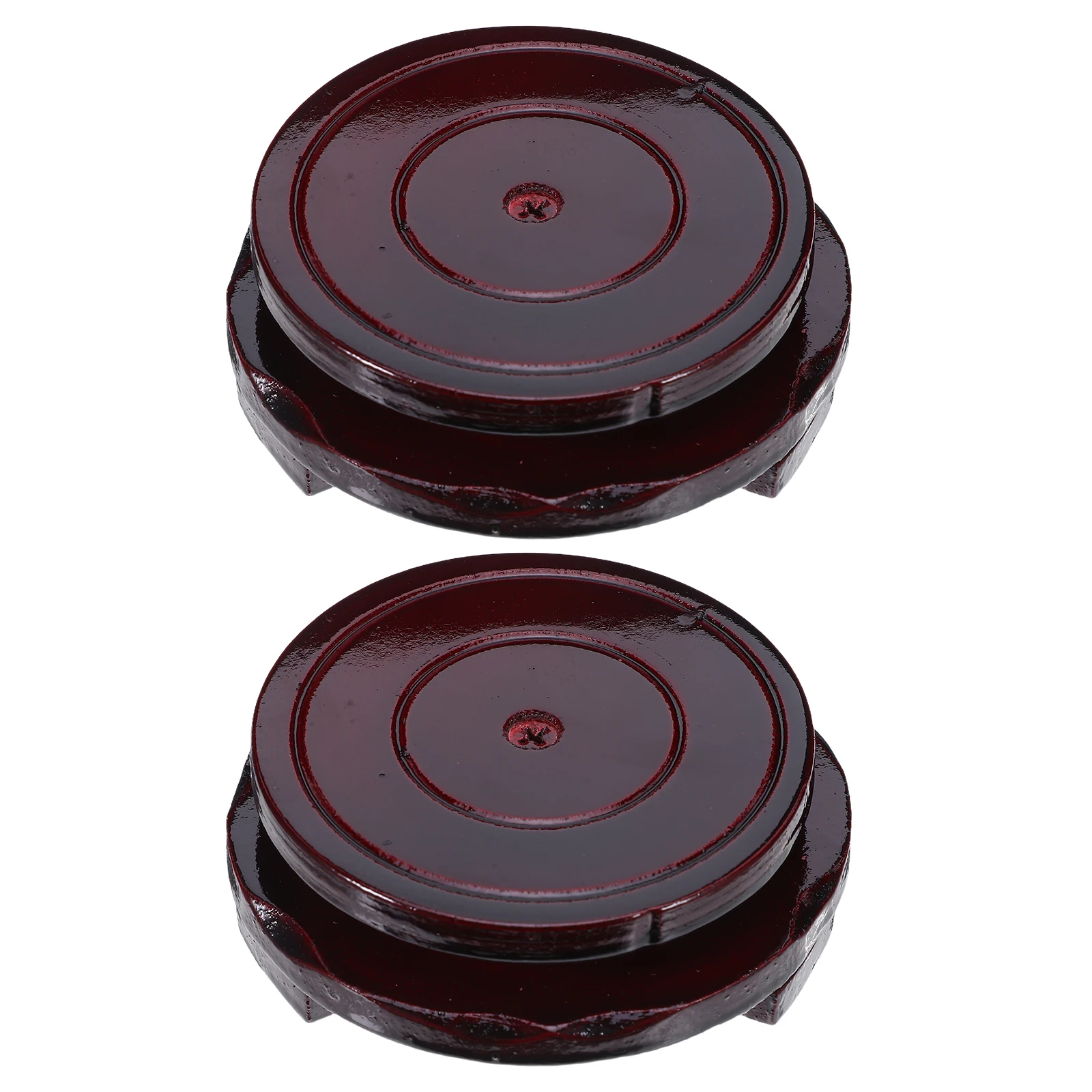 2pcs 8Cm Round Rotating Display Stand Brown Wood Riser For Vase Teapot Crystal Rotatable Pedestal Base For Home Office Decor
2pcs 8Cm Round Rotating Display Stand Brown Wood Riser For Vase Teapot Crystal Rotatable Pedestal Base For Home Office Decor
