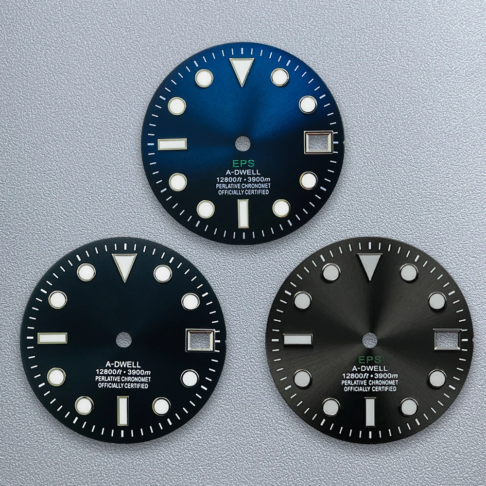 28.5mm S Logo SUB Dial Suitable for NH35 Movement Green Luminous High-Quality Watch Modification Accessories
28.5mm S Logo SUB Dial Suitable for NH35 Movement Green Luminous High-Quality Watch Modification Accessories