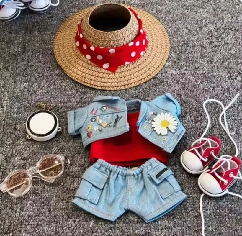 Only Clothes Suitable For 15/17cm doll GD Concert Same Style Clothes Cowboy Set Dragon Rag Doll Accessories Decoration fans gift
Only Clothes Suitable For 15/17cm doll GD Concert Same Style Clothes Cowboy Set Dragon Rag Doll Accessories Decoration fans gift